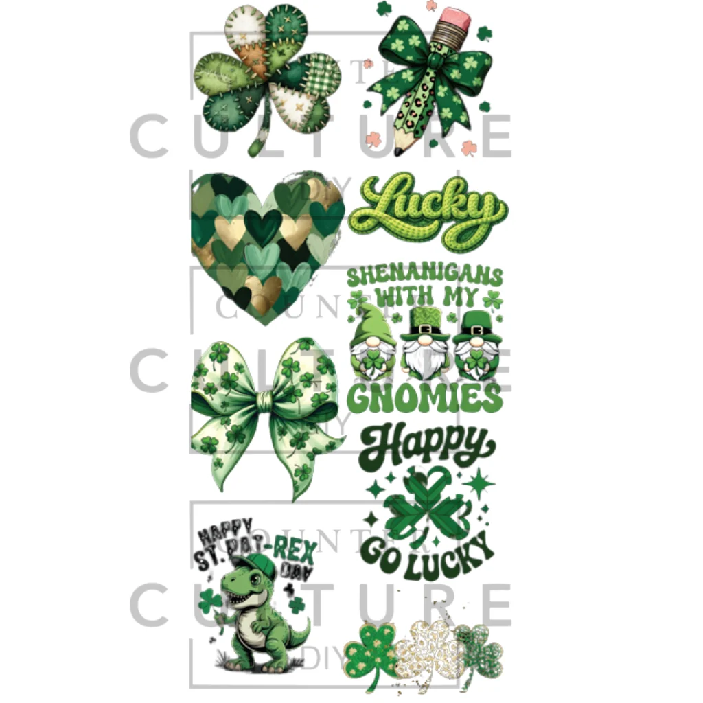St Patrick's Day - DTF Gang Sheet
