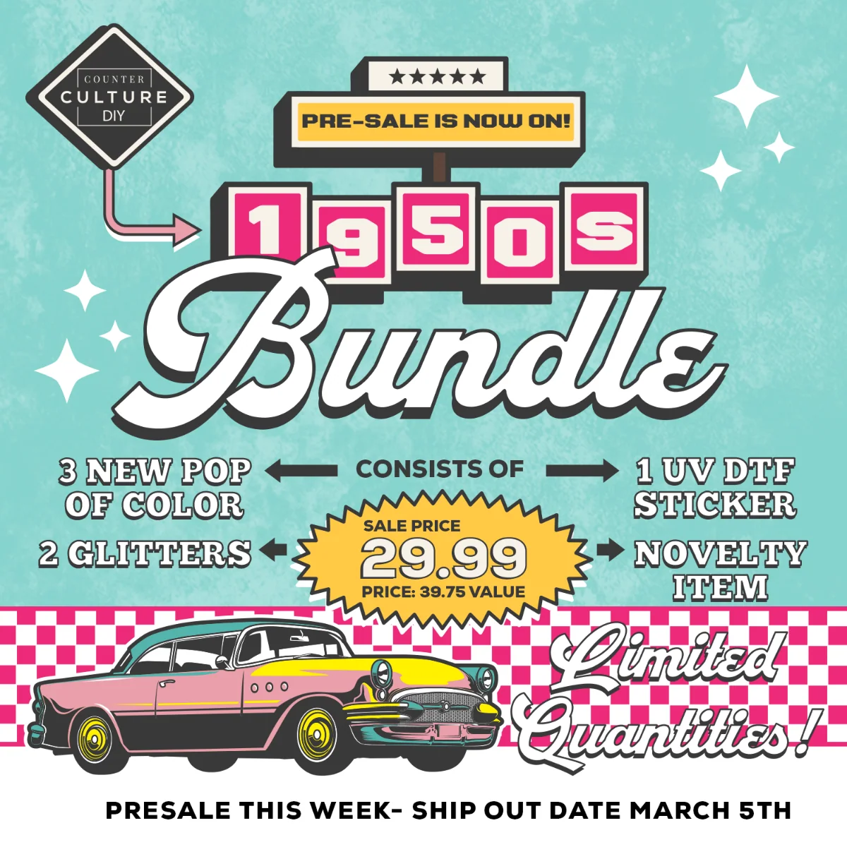 Through the Decades - Pop of Color Bundle: I ♥ the (Limited 50 boxes) - Image 3